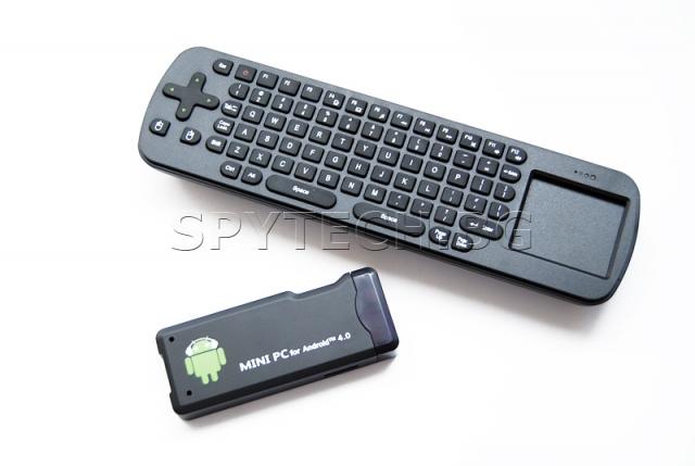 Безжична мини клавиатура + Мини PC с Android 4.0